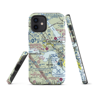 Williamsburg Jamestown Airport (JGG) VFR Sectional  Tough iPhone Case