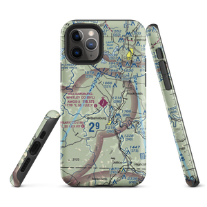 Williamsburg Whitley County Airport (BYL) VFR Sectional  Tough iPhone Case