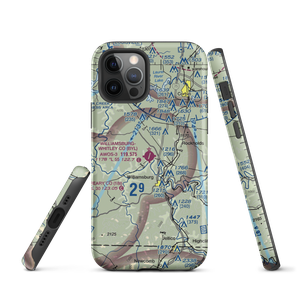 Williamsburg Whitley County Airport (BYL) VFR Sectional  Tough iPhone Case