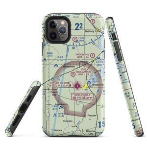 Williamson Airport (28LL) VFR Sectional  Tough iPhone Case