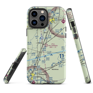 Williamson Airport (6LL0) VFR Sectional  Tough iPhone Case