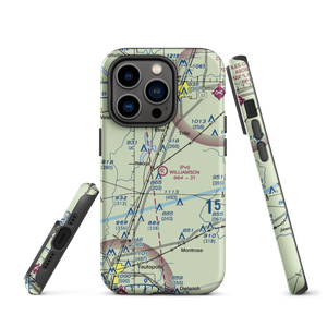 Williamson Airport (6LL0) VFR Sectional  Tough iPhone Case