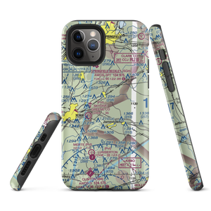 Williamson Airport (OI73) VFR Sectional  Tough iPhone Case