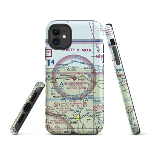 Williamson Sodus Airport (SDC) VFR Sectional  Tough iPhone Case