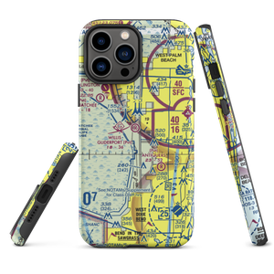 Willis Gliderport (FA44) VFR Sectional  Tough iPhone Case