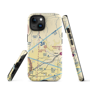 Willis N Clark Airport (5TE8) VFR Sectional  Tough iPhone Case