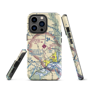 Williston Basin International Airport (XWA) VFR Sectional  Tough iPhone Case