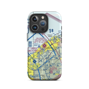 Willoughby Lost Nation Municipal Airport (LNN) VFR Sectional  Tough iPhone Case