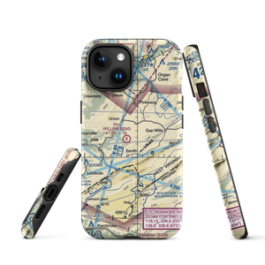 Willow Bend Airport (2WV5) VFR Sectional  Tough iPhone Case