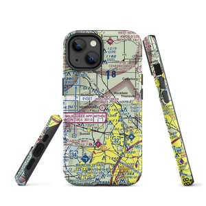 Willow Creek Airport (WI77) VFR Sectional  Tough iPhone Case
