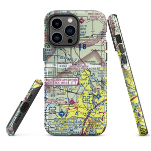 Willow Creek Airport (WI77) VFR Sectional  Tough iPhone Case