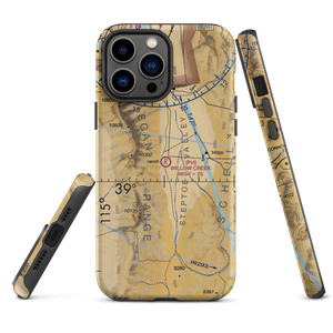 Willow Creek Trading Post Airport (NV99) VFR Sectional  Tough iPhone Case