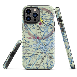 Willow Point Airport (AL71) VFR Sectional  Tough iPhone Case