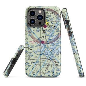 Willow Point Airport (AL71) VFR Sectional  Tough iPhone Case