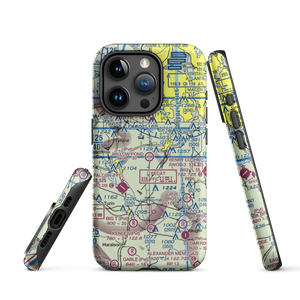 Willow Pond Aviation Inc Airport (19GA) VFR Sectional  Tough iPhone Case