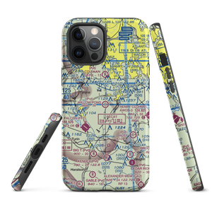 Willow Pond Aviation Inc Airport (19GA) VFR Sectional  Tough iPhone Case