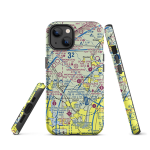 Willow Run Airport (3TX4) VFR Sectional  Tough iPhone Case