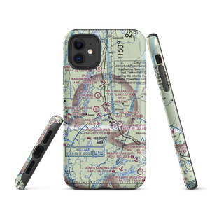 Willow Seaplane Base (2X2) VFR Sectional  Tough iPhone Case