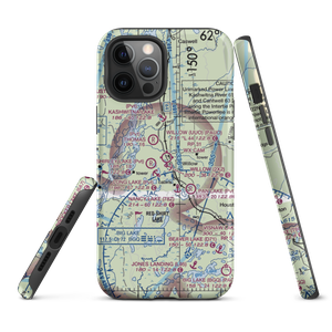 Willow Seaplane Base (2X2) VFR Sectional  Tough iPhone Case