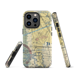 Willow Springs Ranch Airport (1AZ8) VFR Sectional  Tough iPhone Case