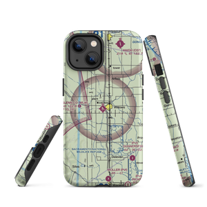 Willows Glenn County Airport (WLW) VFR Sectional  Tough iPhone Case