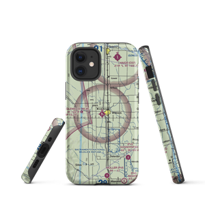 Willows Glenn County Airport (WLW) VFR Sectional  Tough iPhone Case