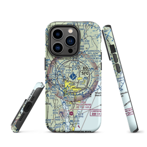 Wilmington International Airport (ILM) VFR Sectional  Tough iPhone Case