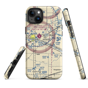 Wilroads Gardens Airport (9K1) VFR Sectional  Tough iPhone Case