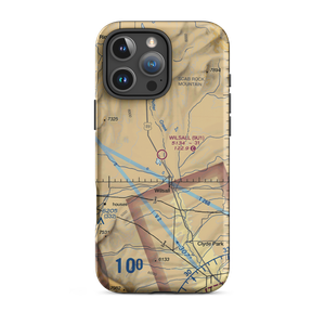 Wilsall Airport (9U1) VFR Sectional  Tough iPhone Case
