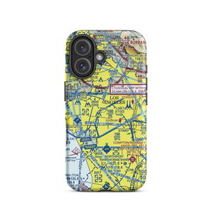 Wilshire Area Heliport (44L) VFR Sectional  Tough iPhone Case