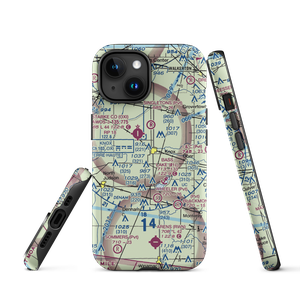 Wilson Airport (IN86) VFR Sectional  Tough iPhone Case