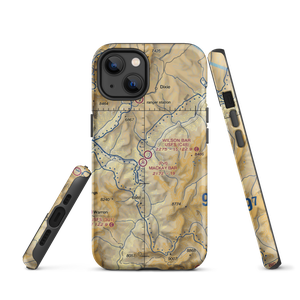 Wilson Bar US Forest Service Airport (C48) VFR Sectional  Tough iPhone Case