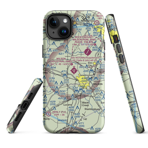 Wilson Industrial Air Center Airport (W03) VFR Sectional  Tough iPhone Case