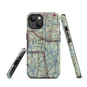 Winchell Mountain Airport (41NK) VFR Sectional  Tough iPhone Case