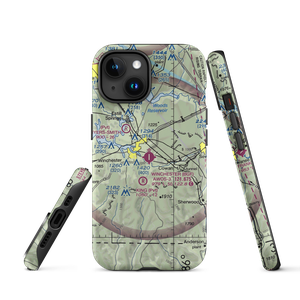 Winchester Municipal Airport (BGF) VFR Sectional  Tough iPhone Case