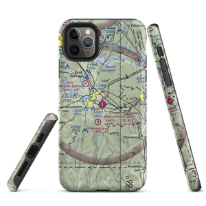 Winchester Municipal Airport (BGF) VFR Sectional  Tough iPhone Case