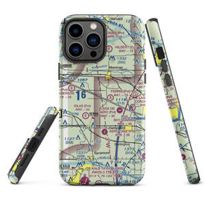 Wind Rose Farm Airport (IS57) VFR Sectional  Tough iPhone Case