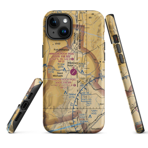 Window Rock Airport (RQE) VFR Sectional  Tough iPhone Case