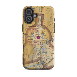 Window Rock Airport (RQE) VFR Sectional  Tough iPhone Case