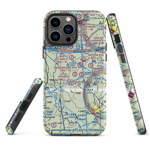 Windrift Aerodrome (2GA5) VFR Sectional  Tough iPhone Case