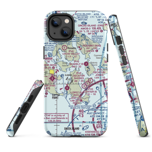 Windsock Airport (4WA4) VFR Sectional  Tough iPhone Case