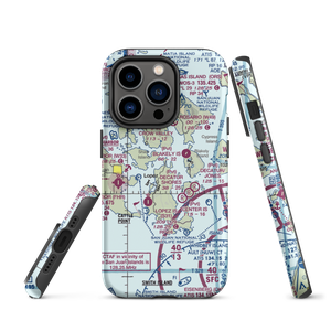 Windsock Airport (4WA4) VFR Sectional  Tough iPhone Case