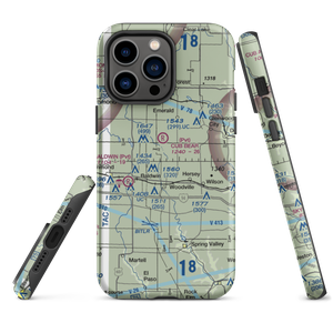 Windsong Farm Airport (45WI) VFR Sectional  Tough iPhone Case