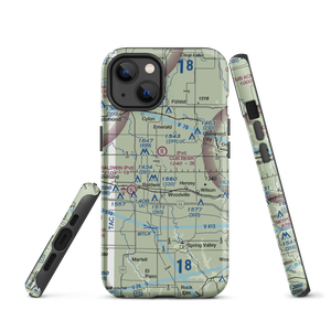 Windsong Farm Airport (45WI) VFR Sectional  Tough iPhone Case