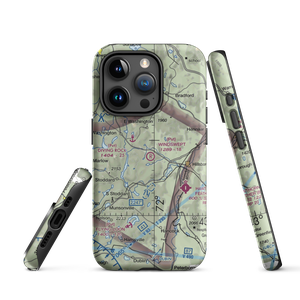 Windswept Airport (23NH) VFR Sectional  Tough iPhone Case