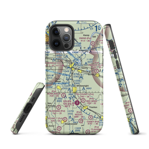 Windwood Farm Airport (65TE) VFR Sectional  Tough iPhone Case