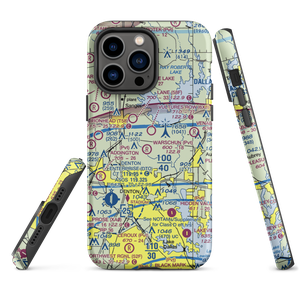 Windy Hill Airport (46XS) VFR Sectional  Tough iPhone Case