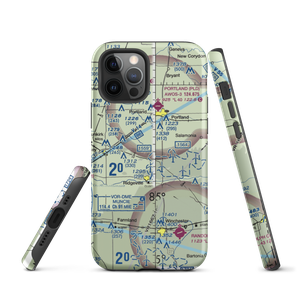 Windy P Ridge Airport (34IN) VFR Sectional  Tough iPhone Case