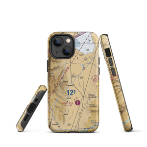 Wine Glass Ranch Airport (NV56) VFR Sectional  Tough iPhone Case