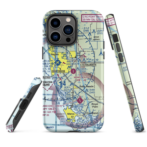 Wing South Airpark (FA37) VFR Sectional  Tough iPhone Case